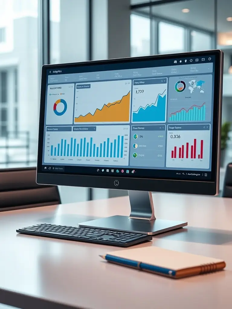 A Shopify store admin panel showing advanced analytics and reporting, illustrating data-driven decision-making.